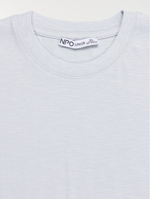 T-shirt uni bleu niagara...