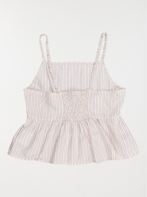Blouse rayée bretelles...