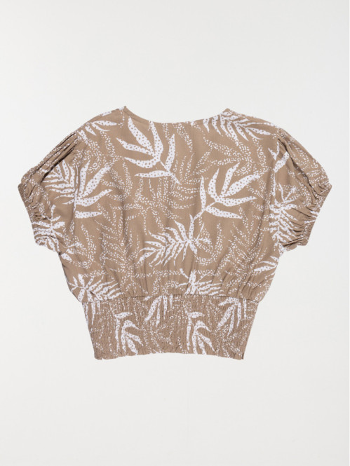 Blouse imprimée fille (XXS-M)