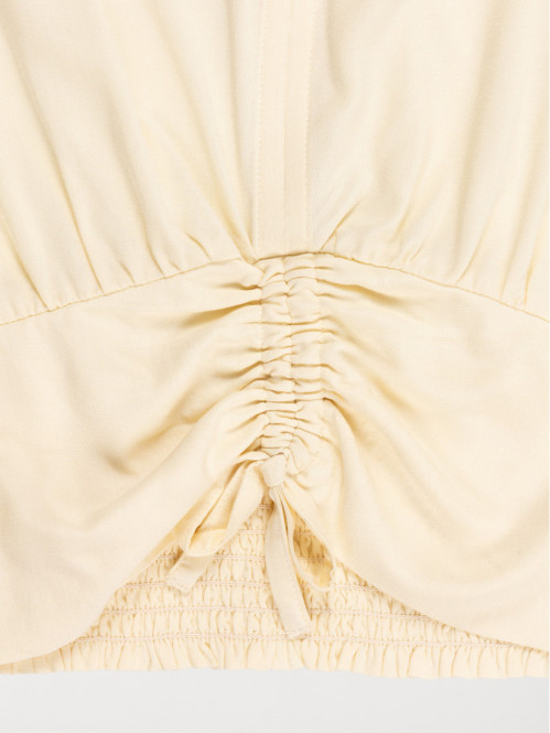 Blouse vanille fille (XXS-M)