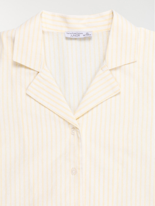 Chemise manches courtes...