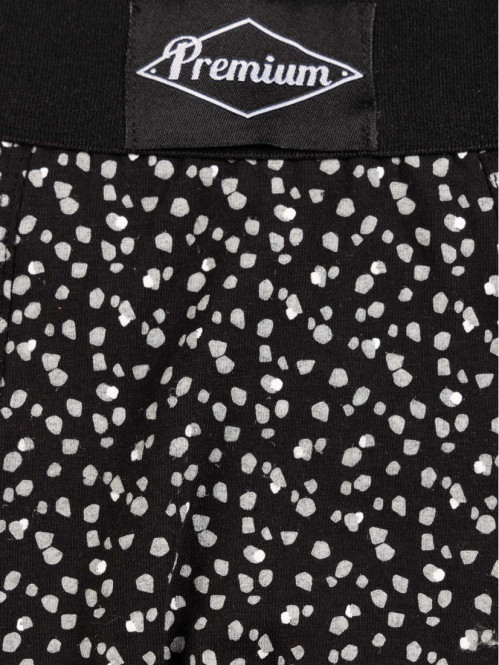 Lot de 3 boxers imprimés noirs homme