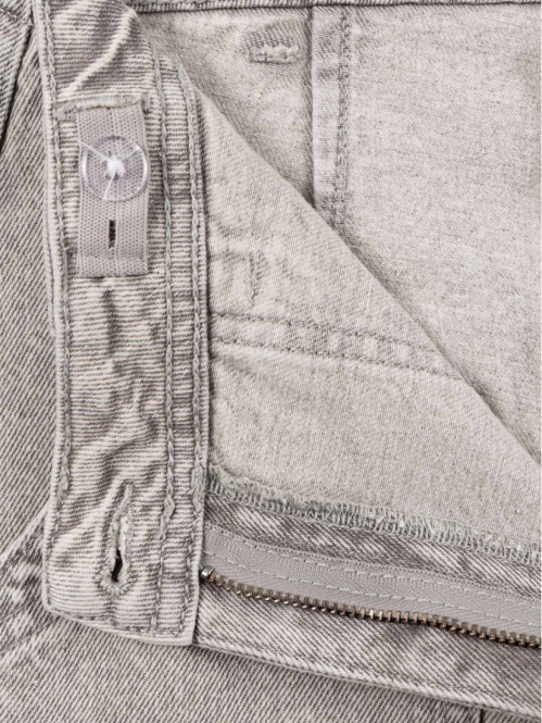 Bermuda en jean large fille...