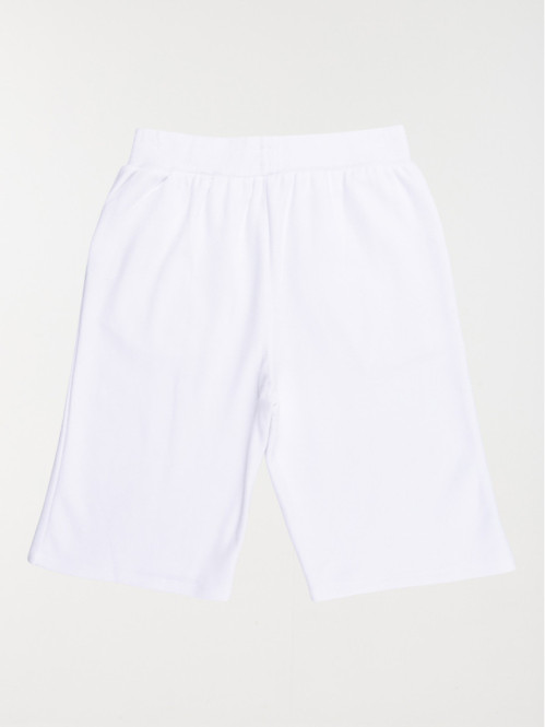 Bermuda blanc garçon (XXS-M)