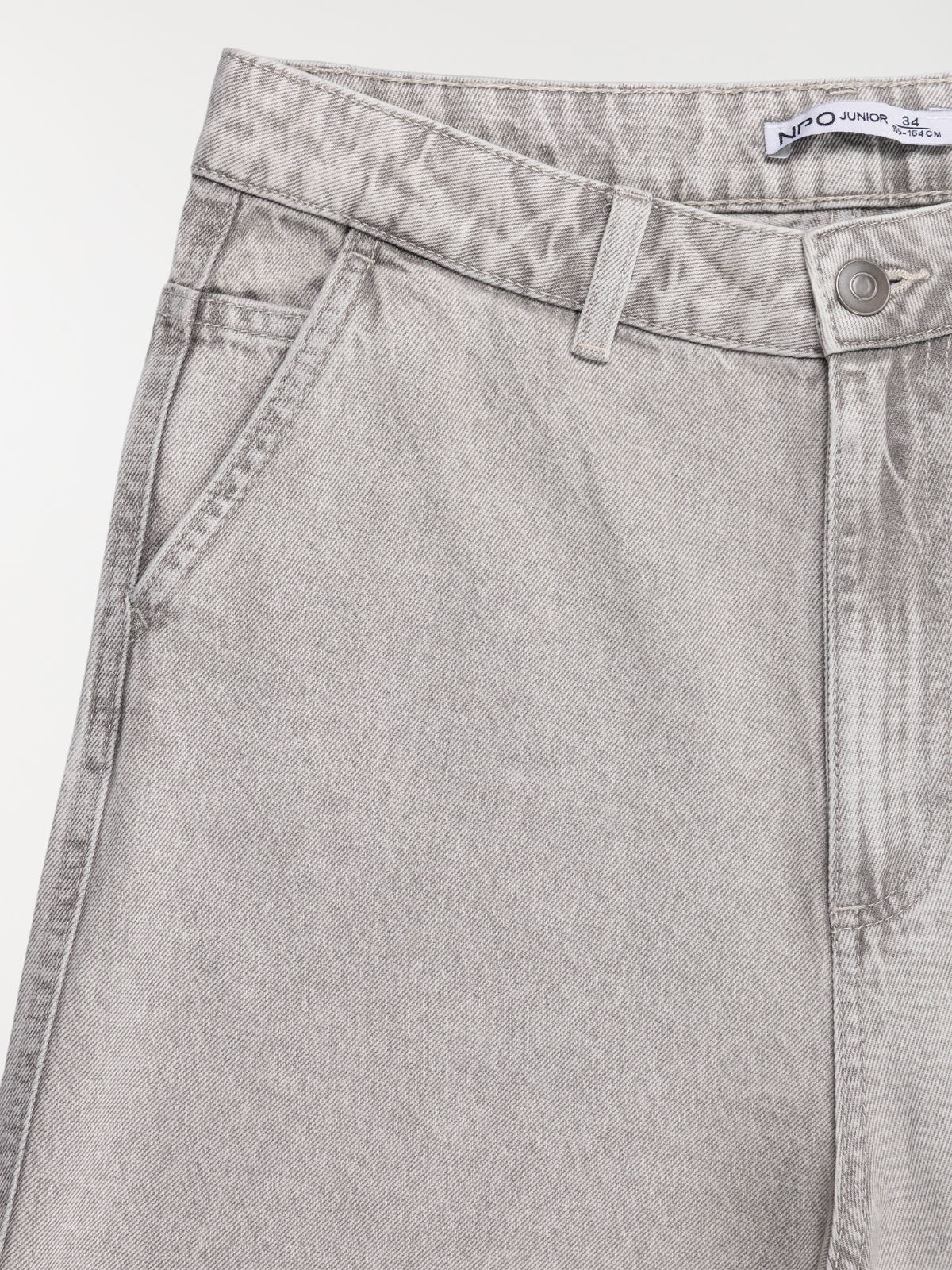 Bermuda baggy gris garçon (XXS-M)