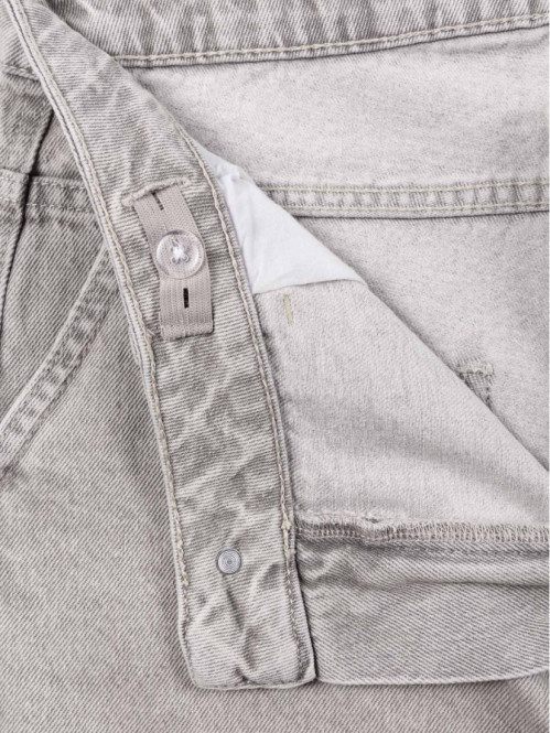 Bermuda baggy gris garçon...