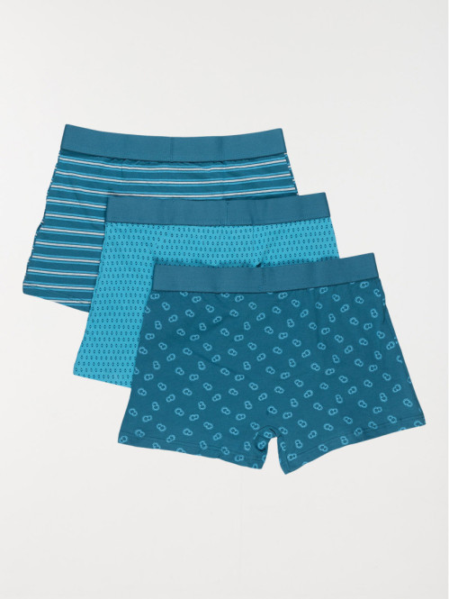Lot de 3 boxers imprimés homme canard