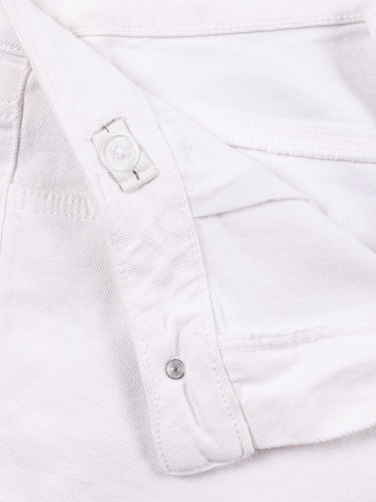 Short basique jean blanc fille (XXS-M)