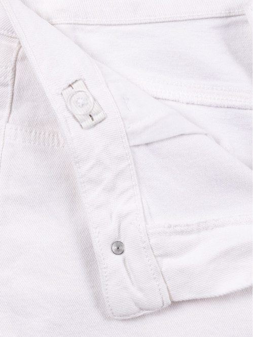 Short basique jean blanc...