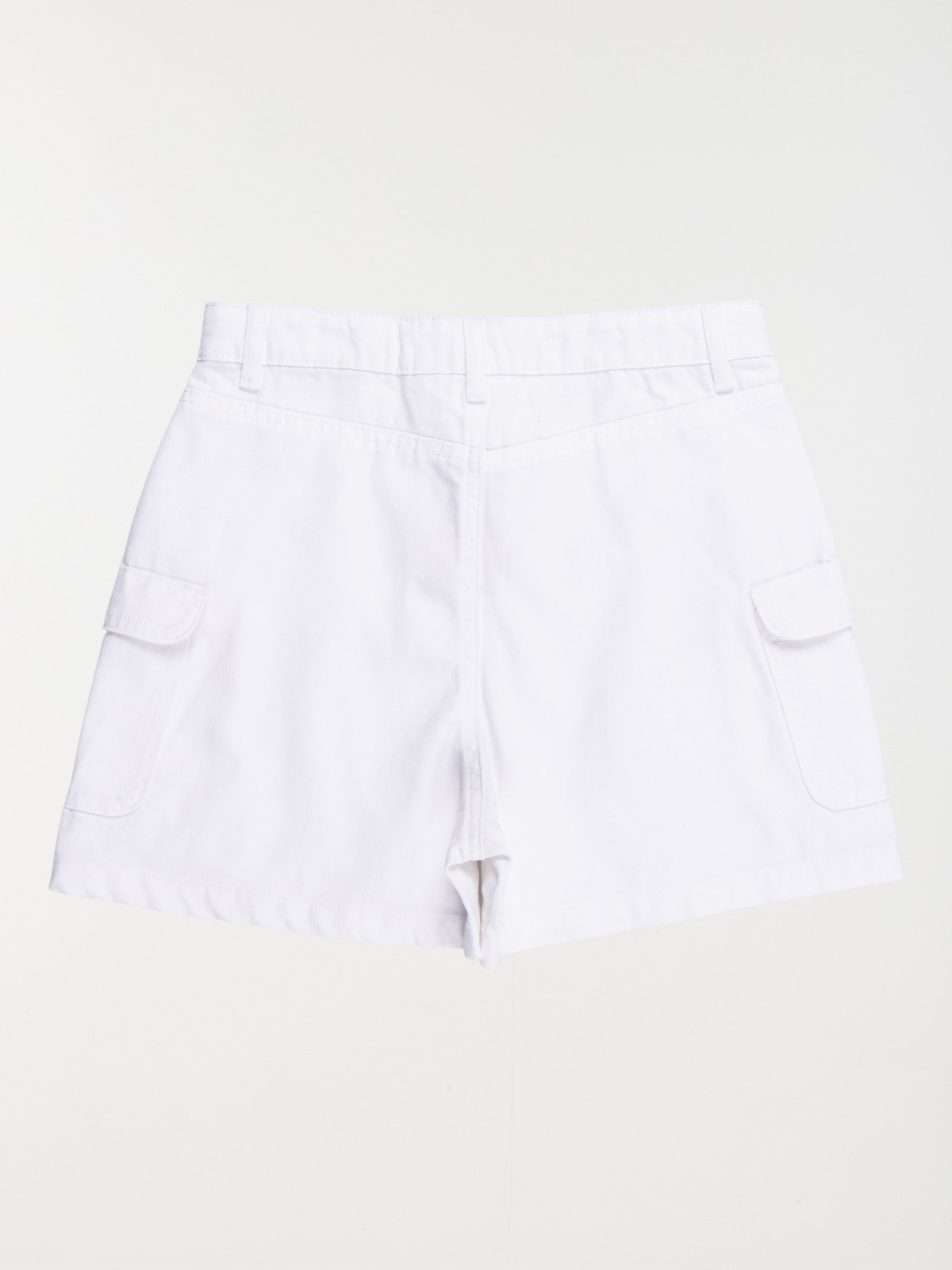 Short en jean cargo blanc fille (XXS-M)