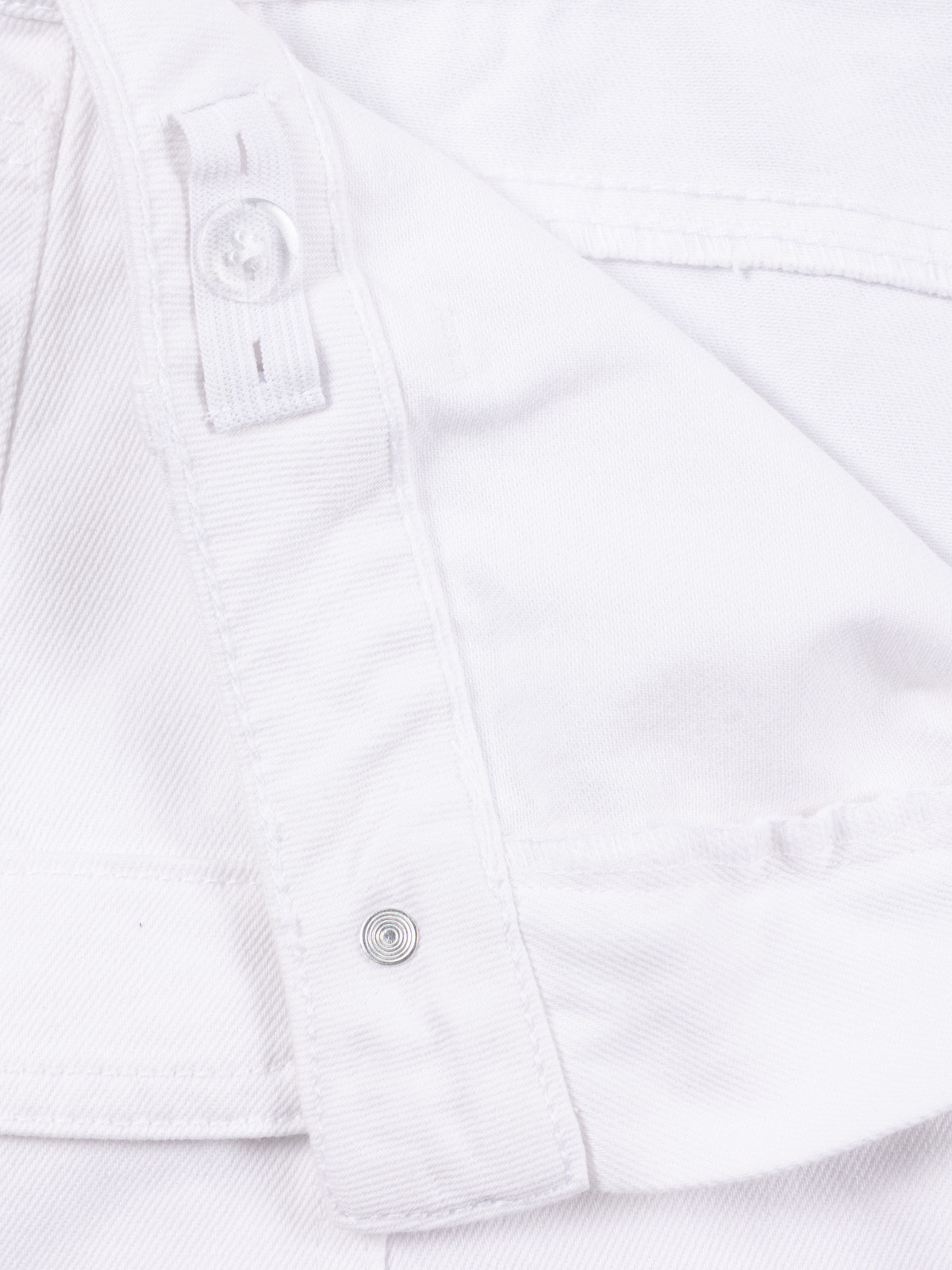 Short en jean cargo blanc fille (XXS-M)