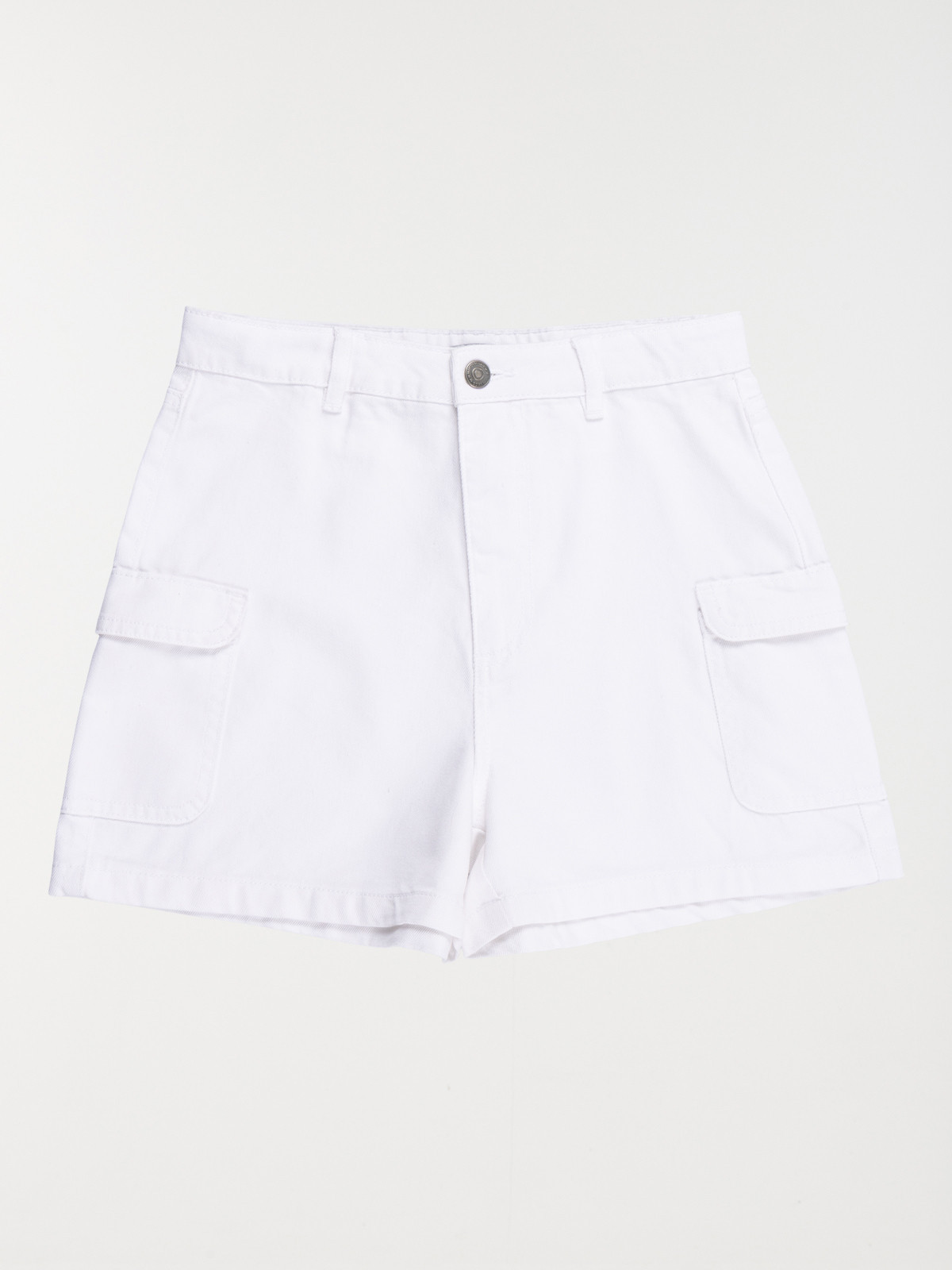 Short en jean cargo blanc fille (XXS-M)