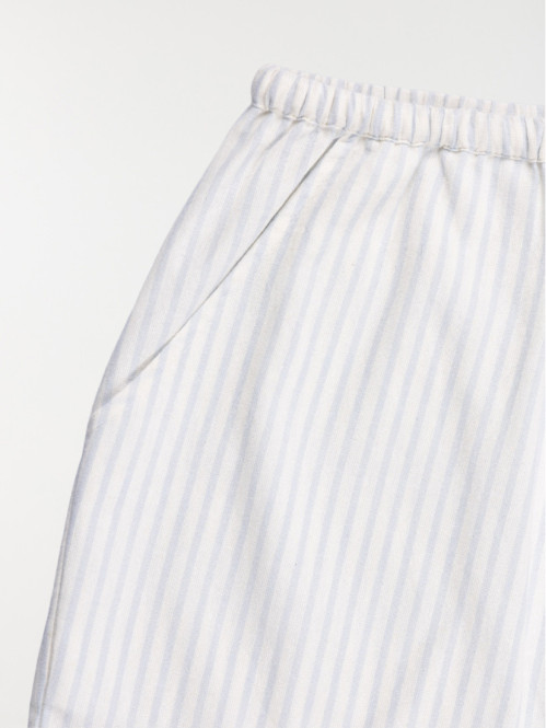 Short rayé fille brume (XXS-M)