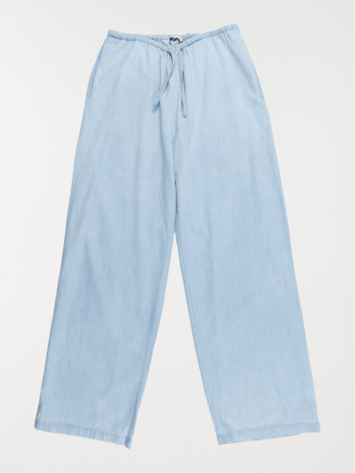 Pantalon basique bleached...