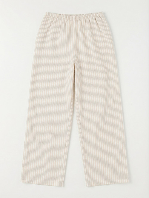 Pantalon fluide rayé fille...