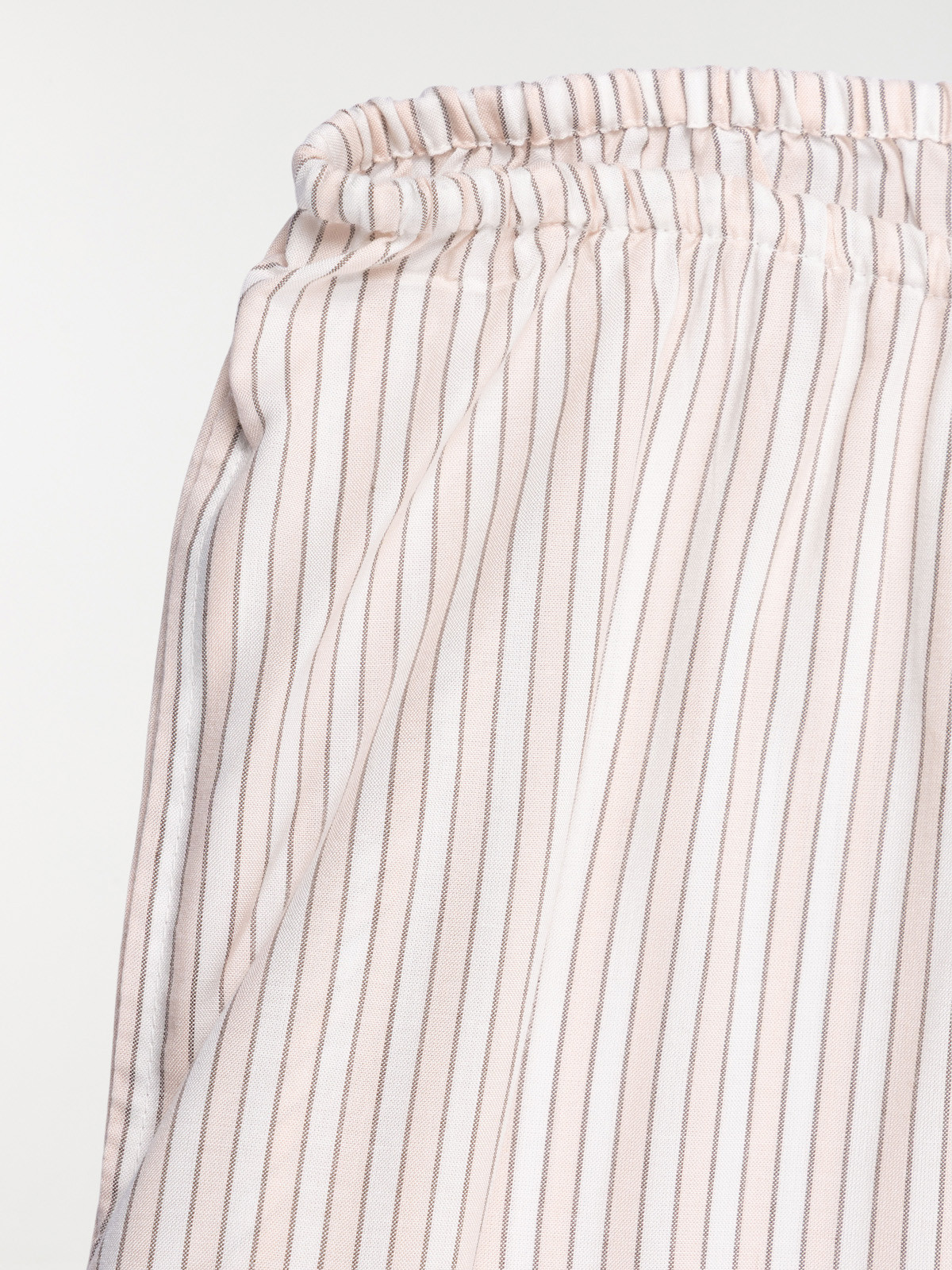 Pantalon fluide rayé fille (XXS-M)