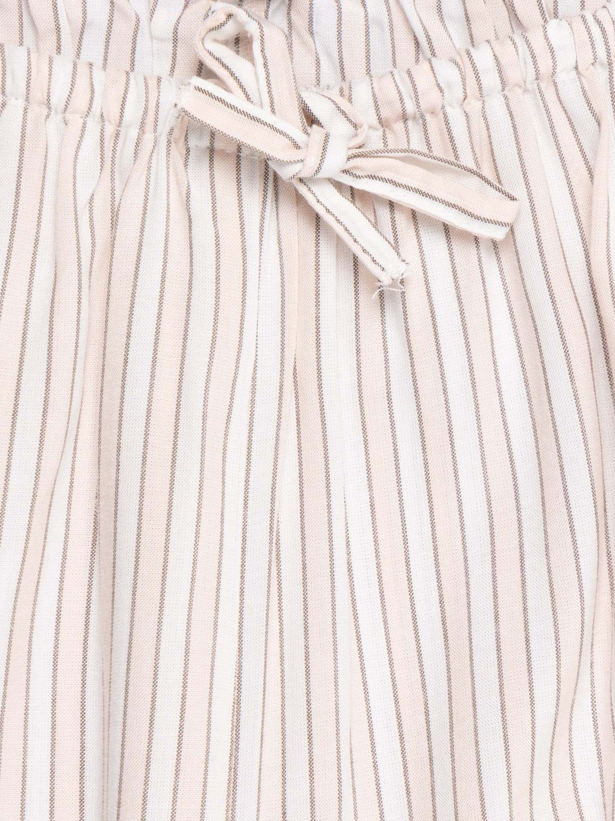 Pantalon fluide rayé fille (XXS-M)