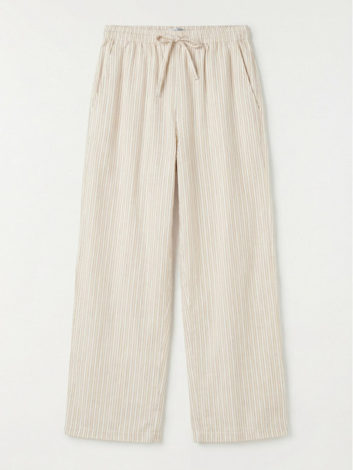 Pantalon fluide rayé fille...