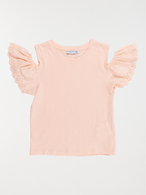 T-shirt épaules dénudées...