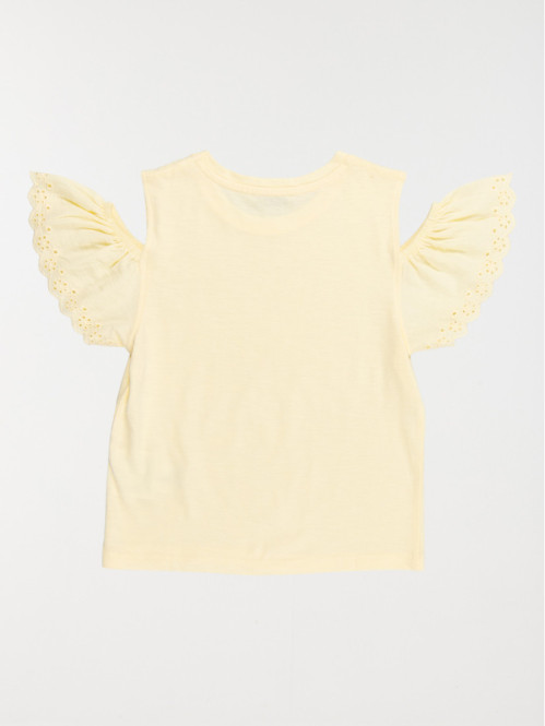 T-shirt épaules dénudées...