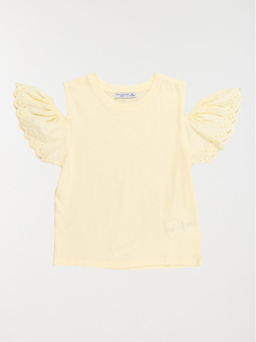 T-shirt épaules dénudées...