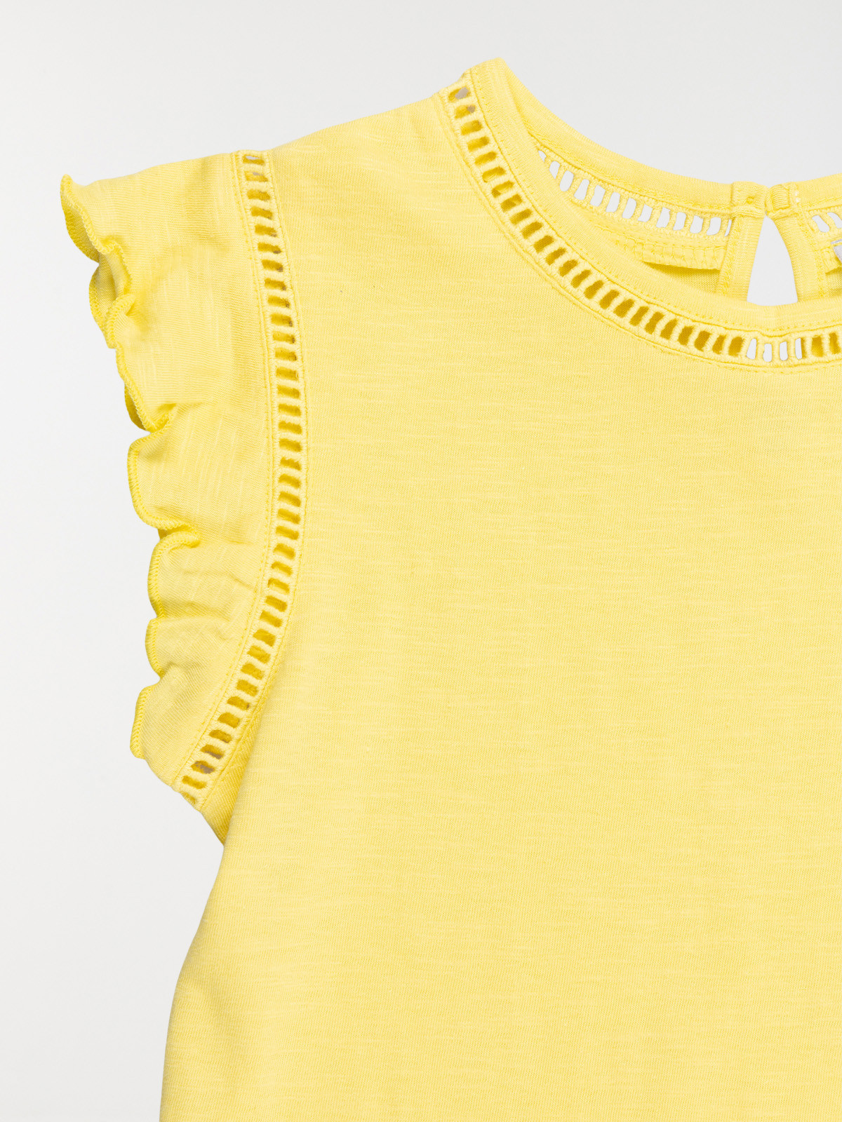 T-shirt coloris pineapple fille (3-12A) T-shirt coloris pineapple fille (3-12A)