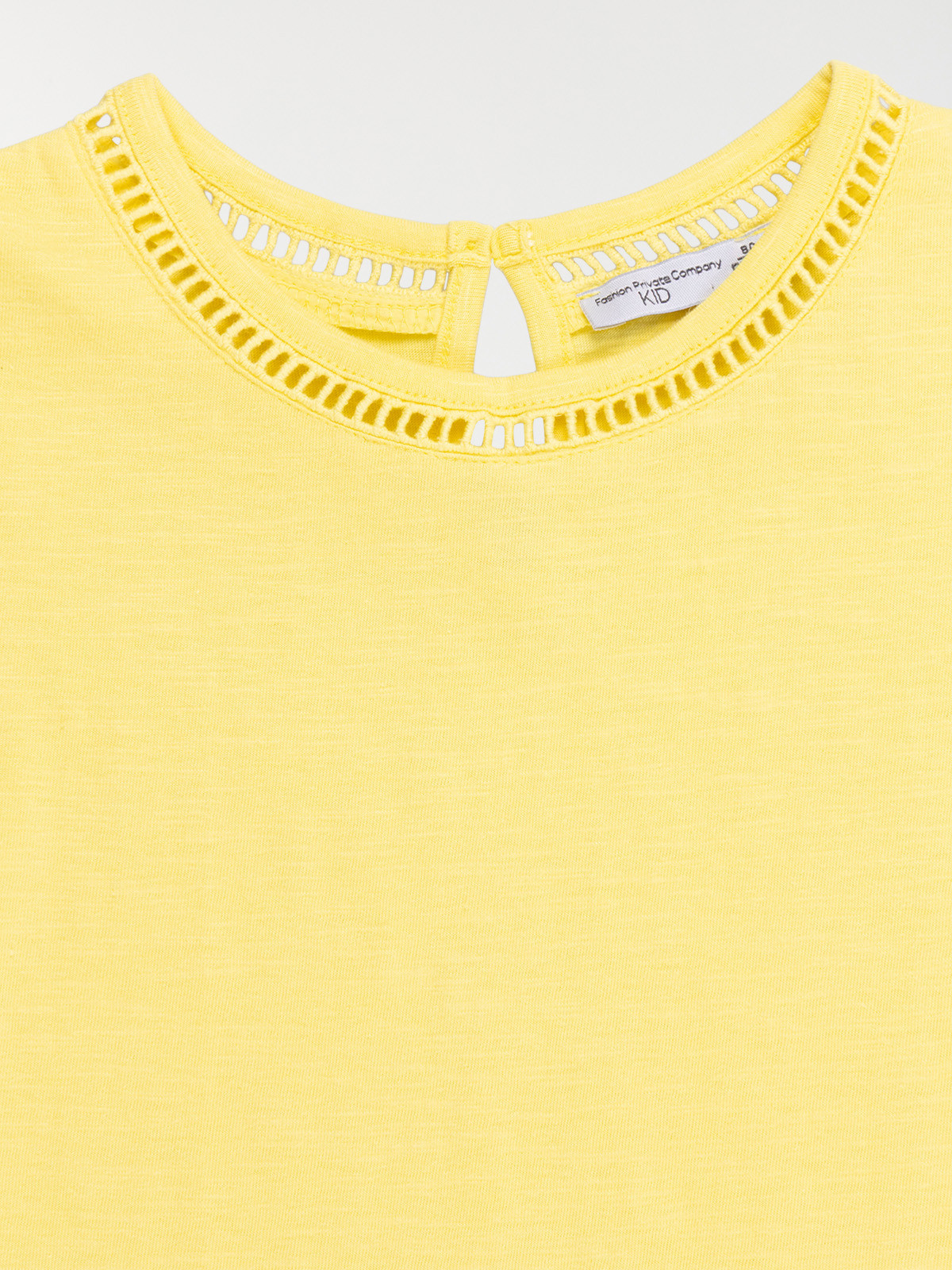 T-shirt coloris pineapple fille (3-12A) T-shirt coloris pineapple fille (3-12A)