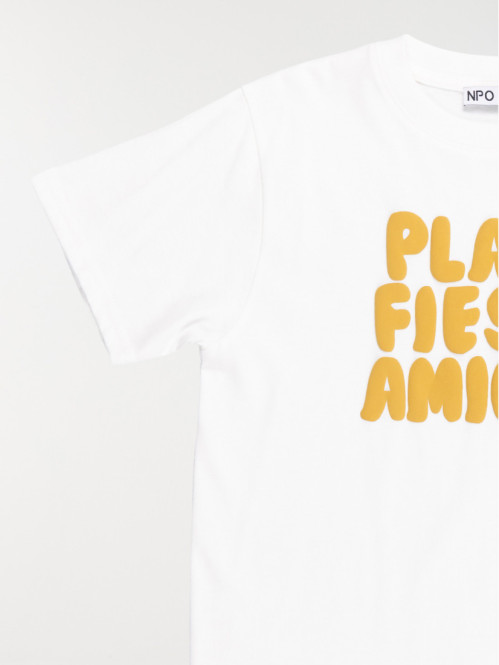 T-shirt message garçon (3-12A)