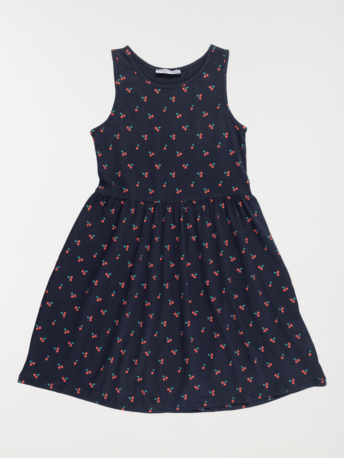 Robe imprimé cerise fille (3-12A)