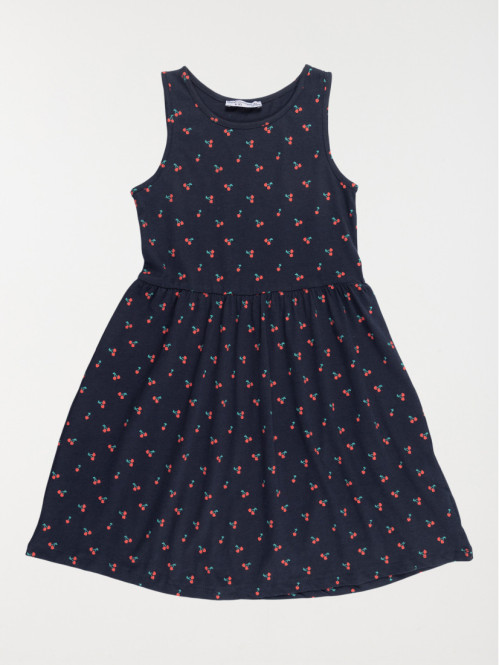 Robe imprimé cerise fille (3-12A)