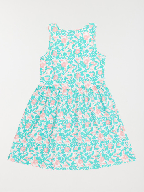 Robe imprimé fleuri fille...