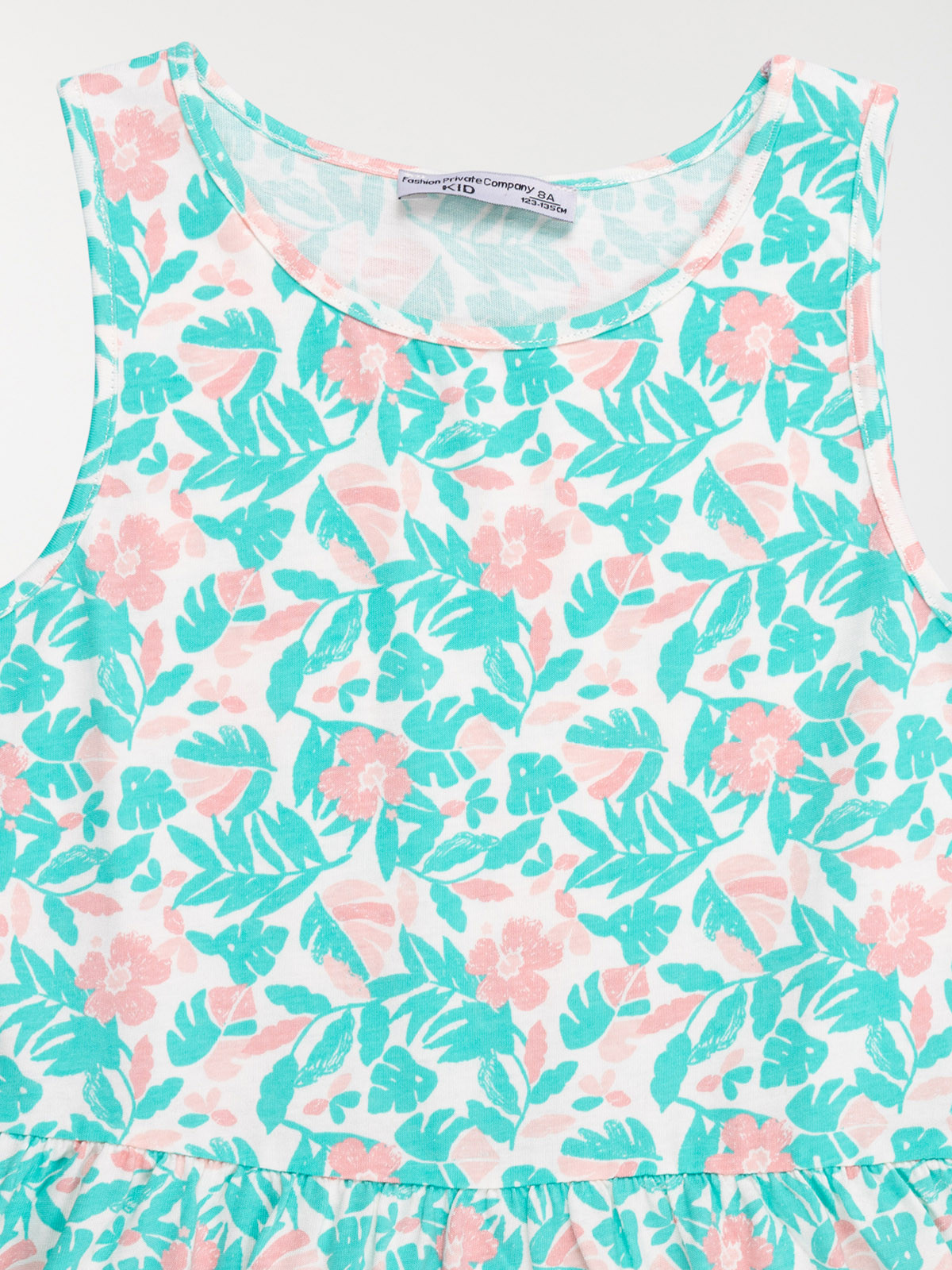 Robe imprimé fleuri fille (3-12A)