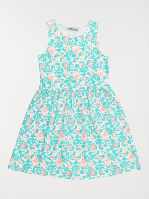 Robe imprimé fleuri fille...