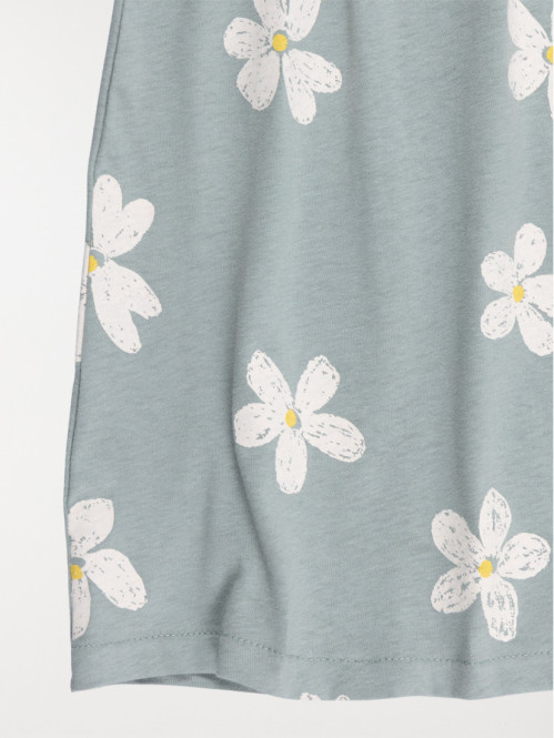 Robe fleurie sans manches...