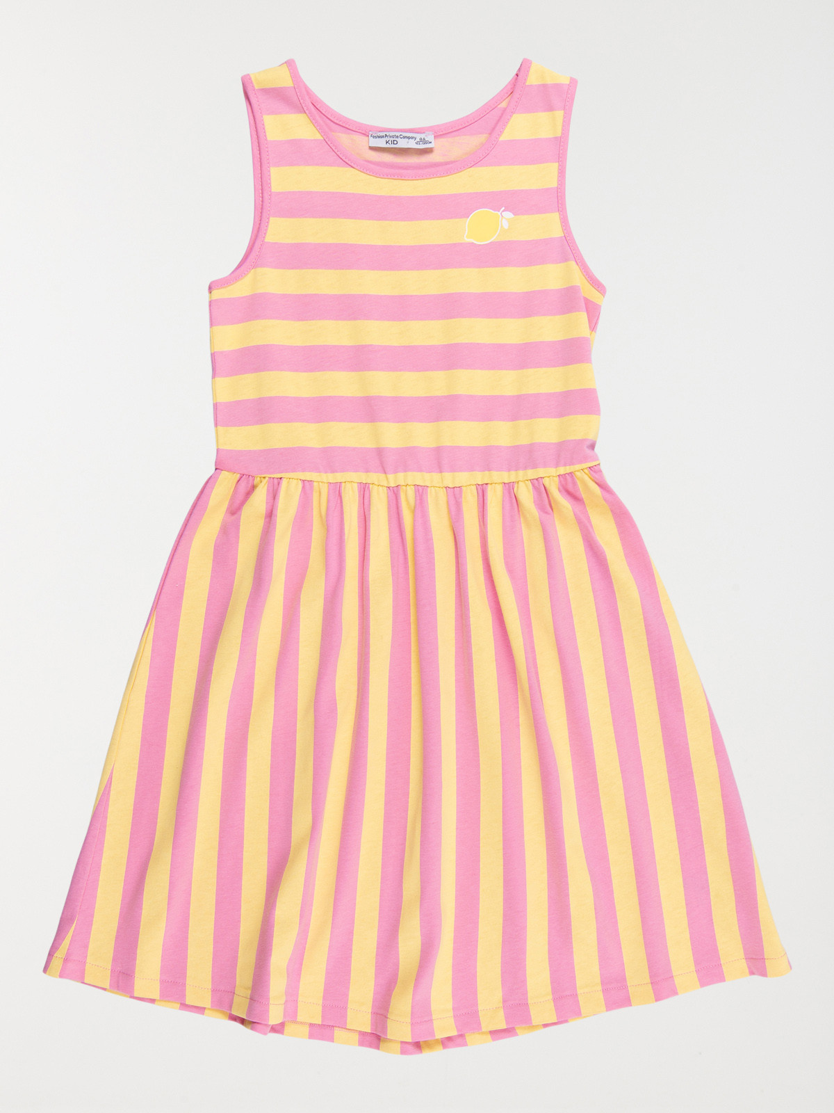 Robe rayures et citron fille (3-12A)