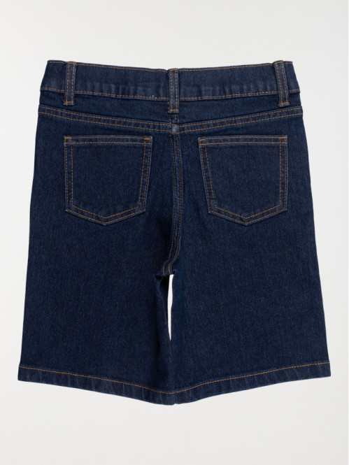 Bermuda jean brut garçon...