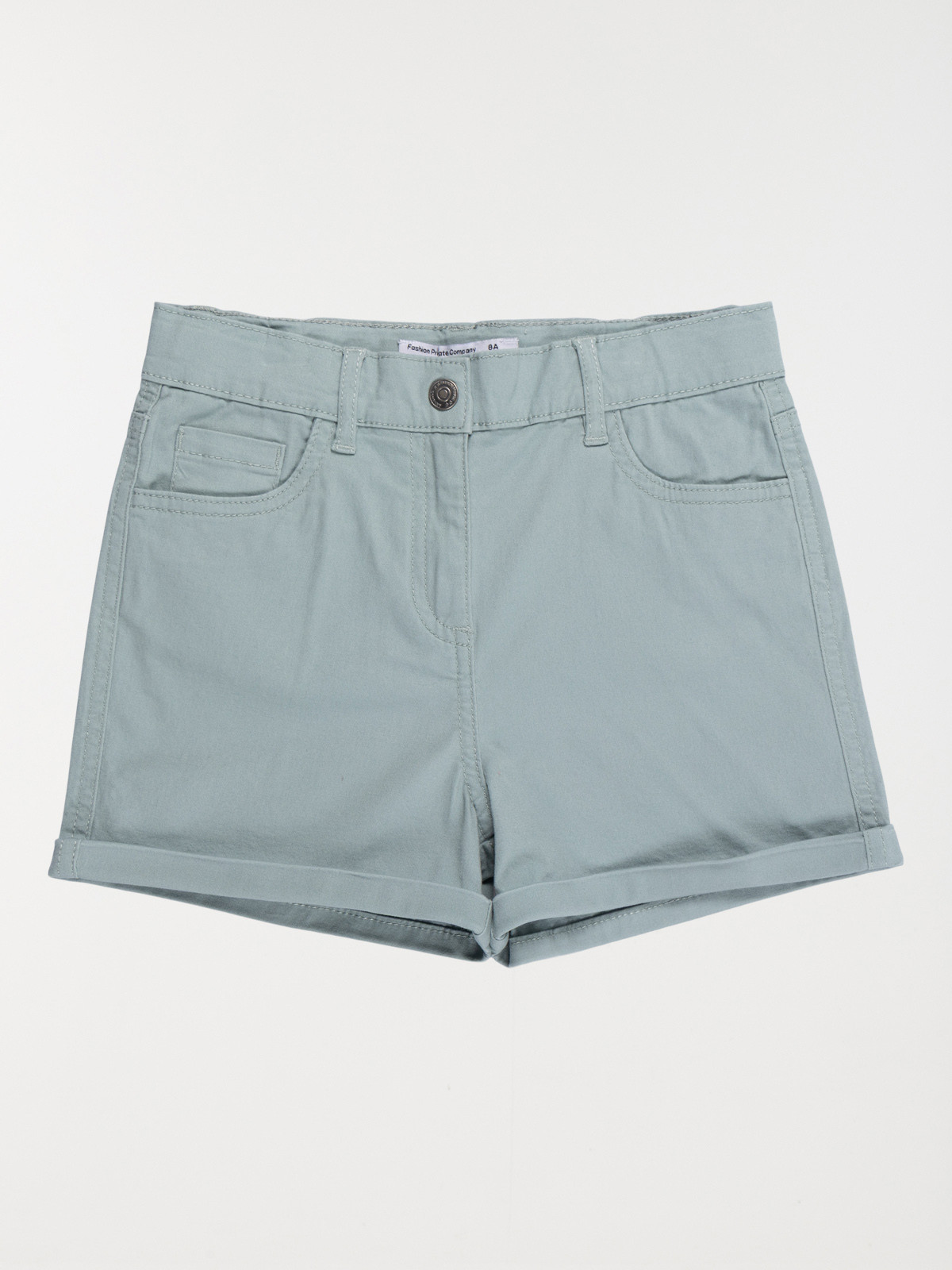 Short basique silver blue fille (3-12A)