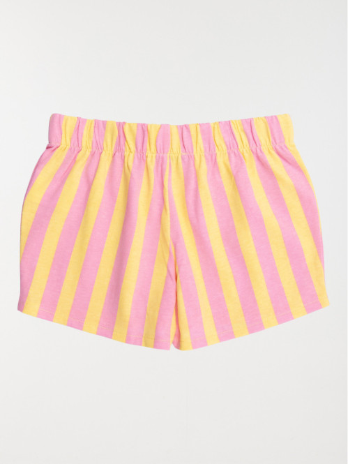 Short rayé barpe à papa...