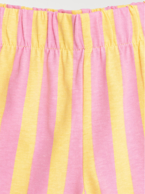 Short rayé barpe à papa...