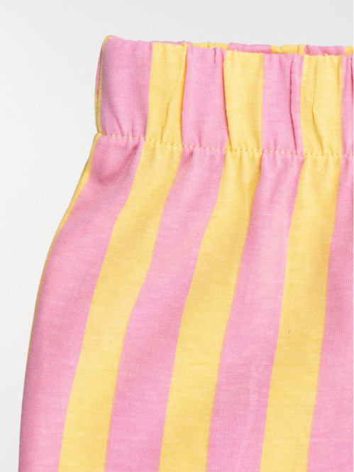 Short rayé barpe à papa...