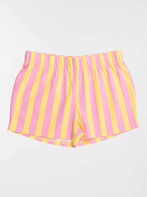 Short rayé barpe à papa...