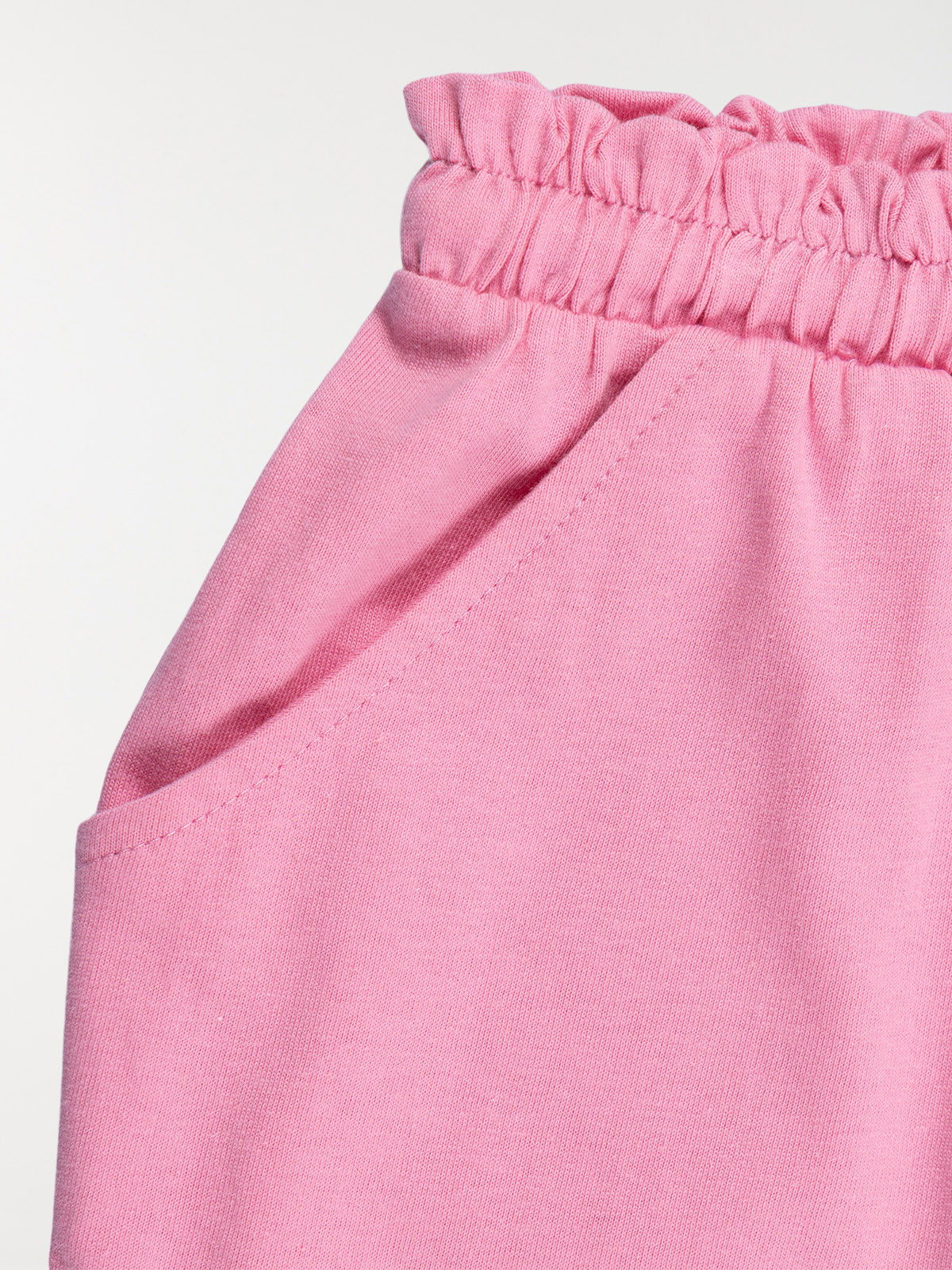 Short uni barbe à papa fille (3-12A)