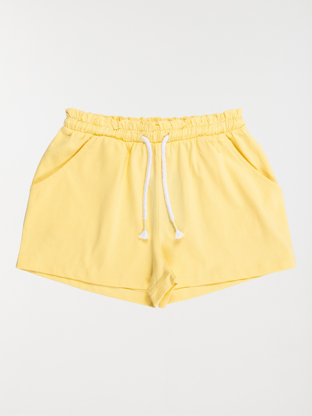 Short uni jaune clair fille (3-12A)