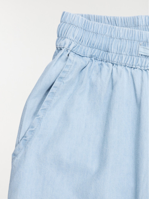 Pantalon basique bleached...