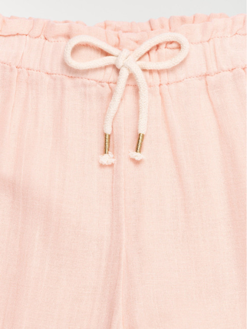 Pantalon rose baroque fille...