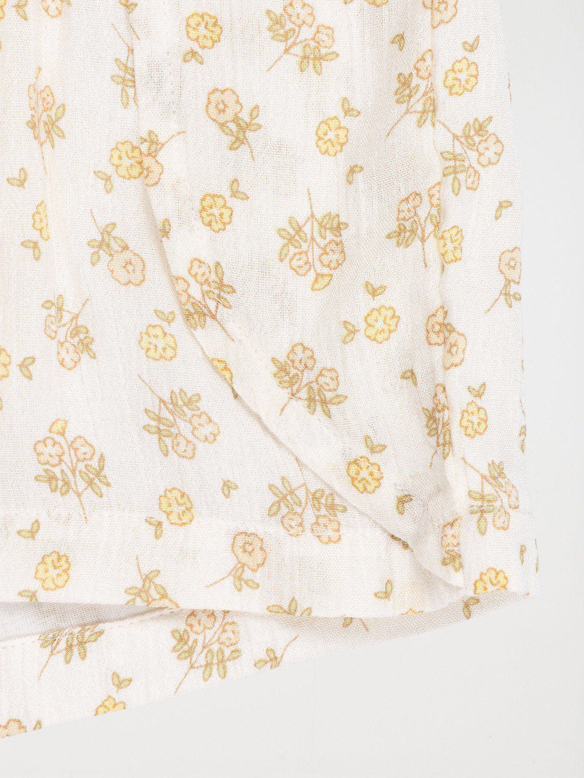 Jupe-short fleuri fille (3-12A)