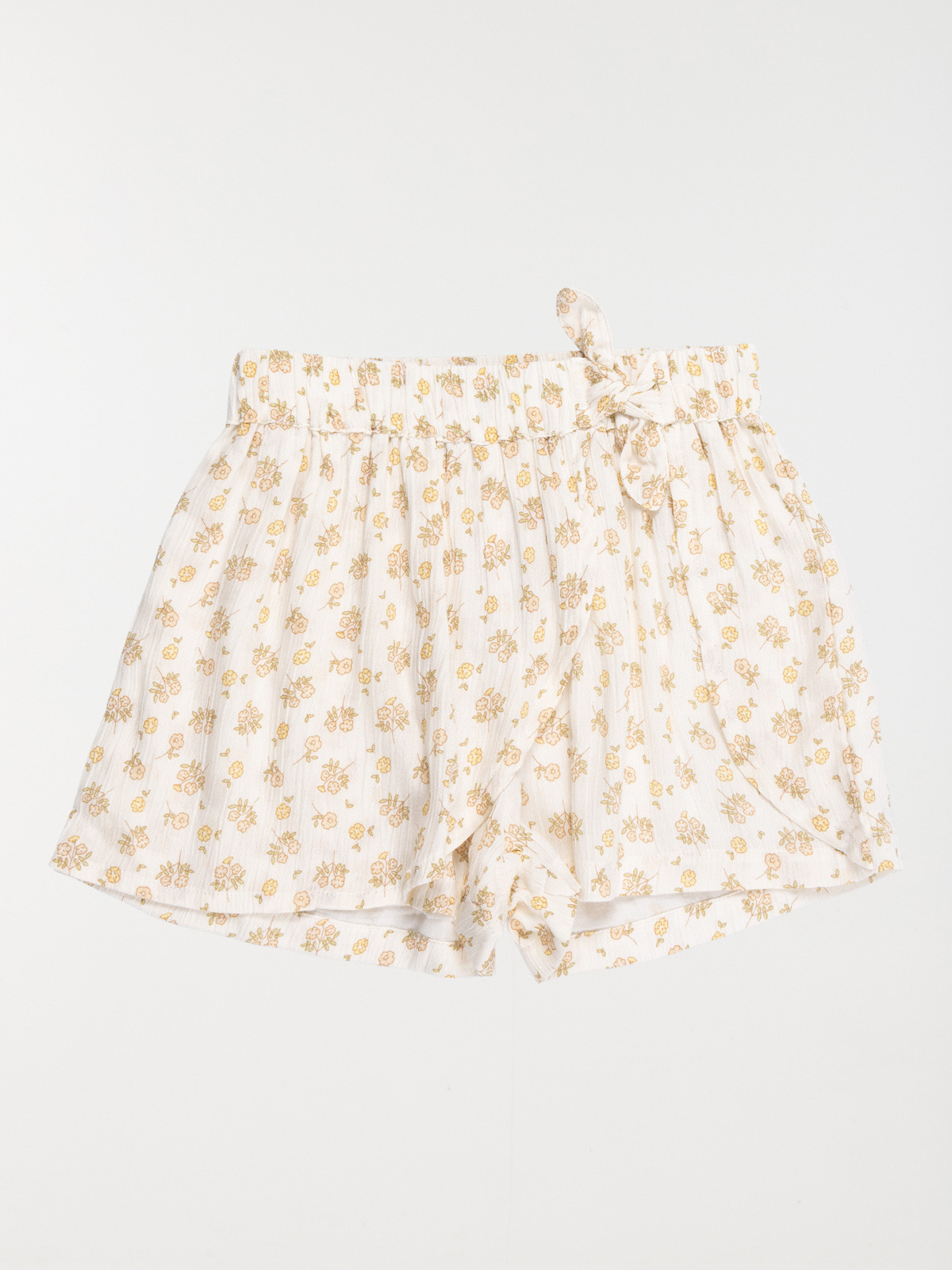Jupe-short fleuri fille (3-12A)