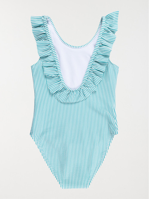 Maillot de bain rayé fille...