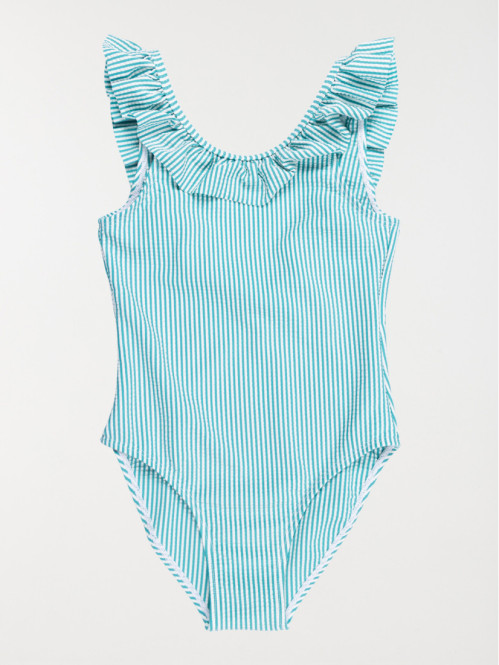 Maillot de bain rayé fille...