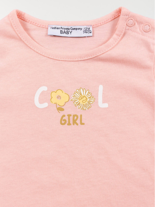 Lot de 3 t-shirts fille...